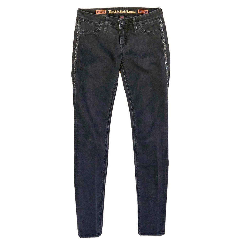 Rock by Rock Revival Black Kathryn Legging Jean 27